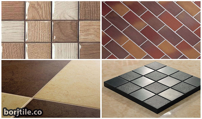 Dimensions of ceramic tiles